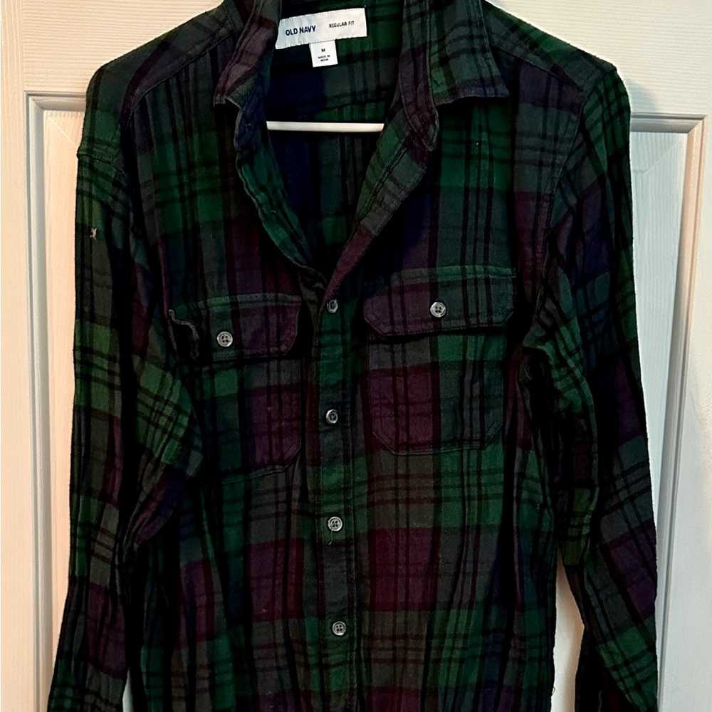 Old navy plaid shirt